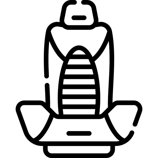 Icono de asiento de vehículo